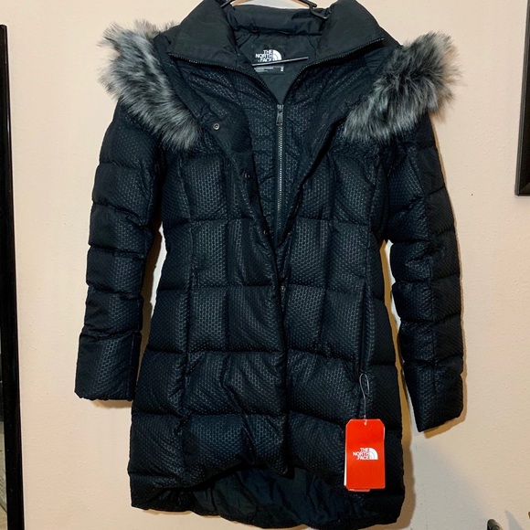 north face hey mama parkina black